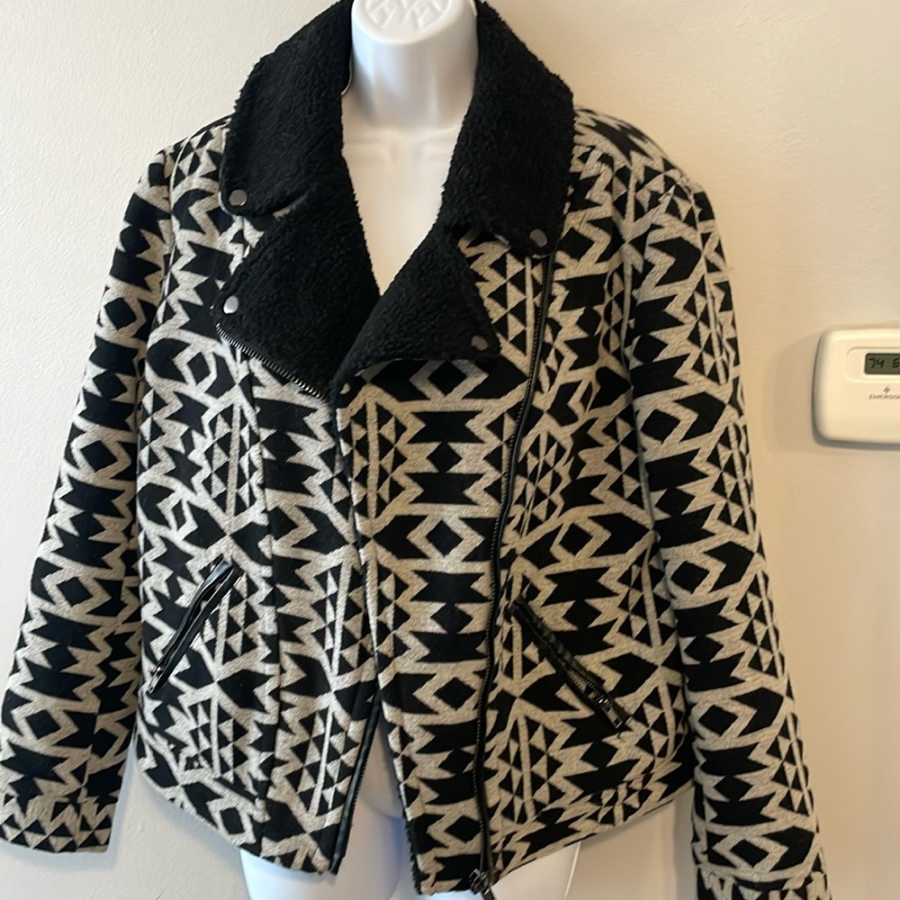 BOHO MOTO JACKET - Southwestern Size LARGE